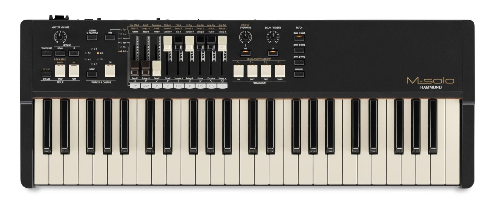 Hammond M Solo, Black